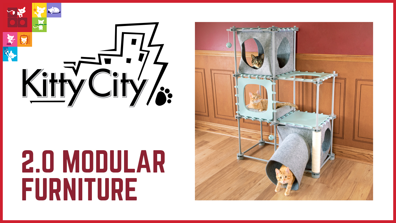 Kitty City 2.0 Modular Furniture